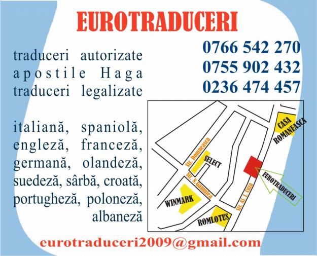 TRADUCERI AUTORIZATE - Pret | Preturi TRADUCERI AUTORIZATE