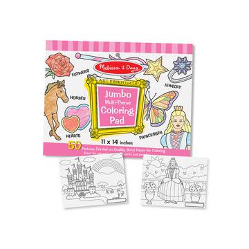 Caiet jumbo cu planse pentru colorat - Roz - Pret | Preturi Caiet jumbo cu planse pentru colorat - Roz