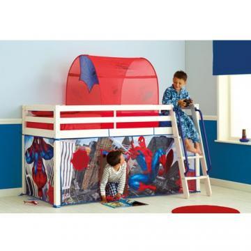 Worlds Apart - Cort Spiderman pentru Pat cu Etaj - Pret | Preturi Worlds Apart - Cort Spiderman pentru Pat cu Etaj