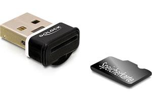 USB Flash Drive Delock Nano 8GB, slot microSD, 54274 - Pret | Preturi USB Flash Drive Delock Nano 8GB, slot microSD, 54274