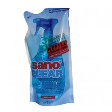 Detergent lichid geam Sano Clear Refill 500 ml - Pret | Preturi Detergent lichid geam Sano Clear Refill 500 ml