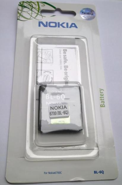 Acumulator Baterie Nokia 6700 Classic BL-6Q Originala Sigilata - Pret | Preturi Acumulator Baterie Nokia 6700 Classic BL-6Q Originala Sigilata