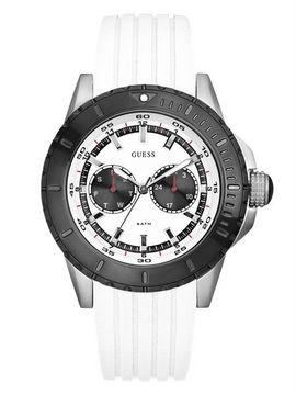 Ceas GUESS MENS SPORT WHITE RUBBER STRAP U12531G4 - Pret | Preturi Ceas GUESS MENS SPORT WHITE RUBBER STRAP U12531G4