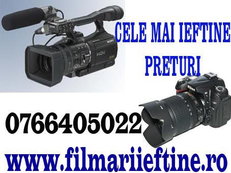 CELE MAI MICI PRETURI PACHET FOTO-VIDEO 0766405022 - Pret | Preturi CELE MAI MICI PRETURI PACHET FOTO-VIDEO 0766405022