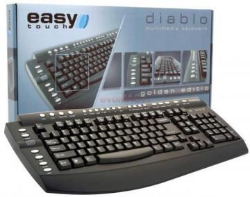Tastatura Easy Touch ET-890 Black - Pret | Preturi Tastatura Easy Touch ET-890 Black