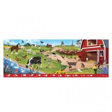 Melissa and Doug - Puzzle de Podea Ferma de pe Deal - Pret | Preturi Melissa and Doug - Puzzle de Podea Ferma de pe Deal