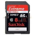 Card memorie Sandisk eXtreme Video HD 8GB, SDHC UHS-I - Pret | Preturi Card memorie Sandisk eXtreme Video HD 8GB, SDHC UHS-I