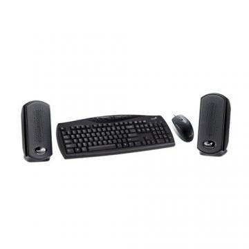 Kit tastatura + mouse + boxe Genius KMS U110, USB - Pret | Preturi Kit tastatura + mouse + boxe Genius KMS U110, USB