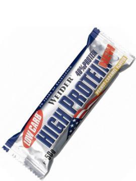 Weider - Low Carb High Protein Bar 50g - Pret | Preturi Weider - Low Carb High Protein Bar 50g