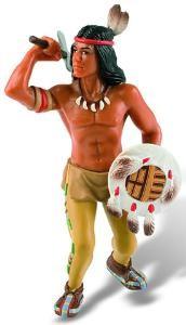 Miniatura Bullyland - Lumea indienilor - Indian luptator - Pret | Preturi Miniatura Bullyland - Lumea indienilor - Indian luptator