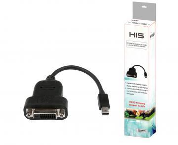 Adaptor MINI DP to DVI HIS HMDPSDVIEYE - Pret | Preturi Adaptor MINI DP to DVI HIS HMDPSDVIEYE