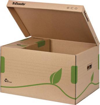 Container de arhivare Esselte Eco, natur, 439x345x242mm, 10buc/set - Pret | Preturi Container de arhivare Esselte Eco, natur, 439x345x242mm, 10buc/set