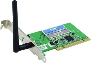 Placa de retea wireless SMC EZ Connect 802.11g (draft) Wireless PCI Adapter - Pret | Preturi Placa de retea wireless SMC EZ Connect 802.11g (draft) Wireless PCI Adapter