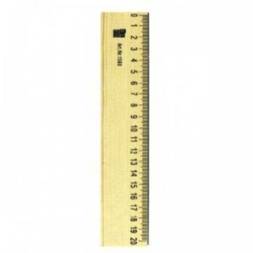 Rigla din lemn, 20cm, ALCO - Pret | Preturi Rigla din lemn, 20cm, ALCO