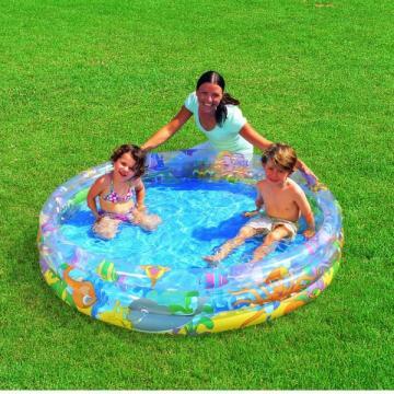 Bestway - Piscina Gonflabila Ocean Life Cu 3 Inele - Pret | Preturi Bestway - Piscina Gonflabila Ocean Life Cu 3 Inele