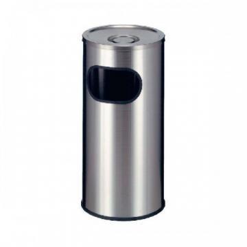 Cos metalic cu scrumiera, 30 litri, VEPA BINS - stainless steel - Pret | Preturi Cos metalic cu scrumiera, 30 litri, VEPA BINS - stainless steel