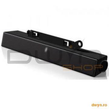 DELL Soundbar AX510PA, 10W, compatibil monitor seria E, G, S, SP, ST(mai putin ST2220T), IN, Black - Pret | Preturi DELL Soundbar AX510PA, 10W, compatibil monitor seria E, G, S, SP, ST(mai putin ST2220T), IN, Black