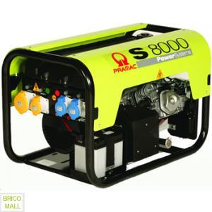 Generator Curent Electric Monofazat Pramac S8000 + AVR - Pret | Preturi Generator Curent Electric Monofazat Pramac S8000 + AVR