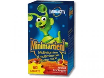 Minimartieni Imunactiv Capsuni *50tbl - Pret | Preturi Minimartieni Imunactiv Capsuni *50tbl