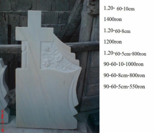 monumente funerare din marmura si gtanit - Pret | Preturi monumente funerare din marmura si gtanit