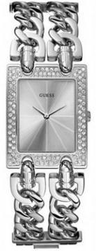 Ceas GUESS SILVER CRYSTAL TWO CHAIN U10593L1 - Pret | Preturi Ceas GUESS SILVER CRYSTAL TWO CHAIN U10593L1