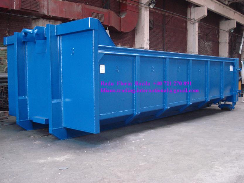 Containere Abroll cu sau fara prelate sau capac - Pret | Preturi Containere Abroll cu sau fara prelate sau capac