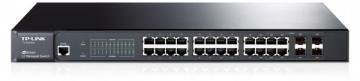 TP-Link, Switch 24 porturi Pure-Gigabit, Layer 2, JetStream, 24x10/100/1000Mbps RJ45, 4 sloturi combo SFP, TL-SG3424 - Pret | Preturi TP-Link, Switch 24 porturi Pure-Gigabit, Layer 2, JetStream, 24x10/100/1000Mbps RJ45, 4 sloturi combo SFP, TL-SG3424