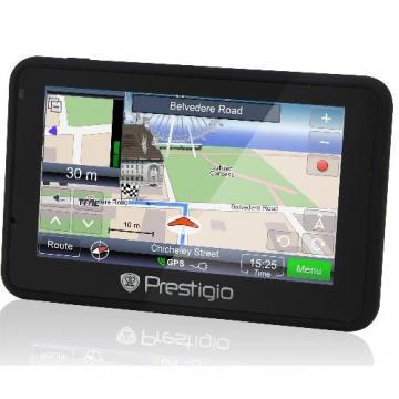 Personal Navigation Device PRESTIGIO RoadScout 5150 (Outdoor, SIRF Atlas V, 64 Channels, Display 5&amp;quot; 480Ñ…272, 4GB flash, 128MB RAM, USB/Headset Port, MP3 player, Speaker) with Mireo navigation software with preinstalled maps of Whole Europe - Pret | Preturi Personal Navigation Device PRESTIGIO RoadScout 5150 (Outdoor, SIRF Atlas V, 64 Channels, Display 5&amp;quot; 480Ñ…272, 4GB flash, 128MB RAM, USB/Headset Port, MP3 player, Speaker) with Mireo navigation software with preinstalled maps of Whole Europe
