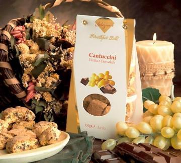 Biscuiti PratoBelli Cantuccini stafide si ciocolata 100g - Pret | Preturi Biscuiti PratoBelli Cantuccini stafide si ciocolata 100g