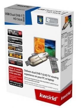 Tv-Tuner Kworld UB499-2T Dual DVB-T USB, TVKWUB4992T - Pret | Preturi Tv-Tuner Kworld UB499-2T Dual DVB-T USB, TVKWUB4992T
