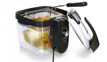 Friteuse - CASO GF 100 Vas 3L ulei 2200W Recipient sticla Filtru - Pret | Preturi Friteuse - CASO GF 100 Vas 3L ulei 2200W Recipient sticla Filtru