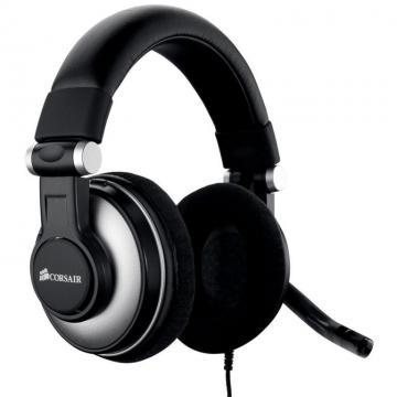Casti Corsair CA-HS1, USB, cablu 3m, volume control, noise reduction, Dolby surround, Virtual 7.1 - Pret | Preturi Casti Corsair CA-HS1, USB, cablu 3m, volume control, noise reduction, Dolby surround, Virtual 7.1