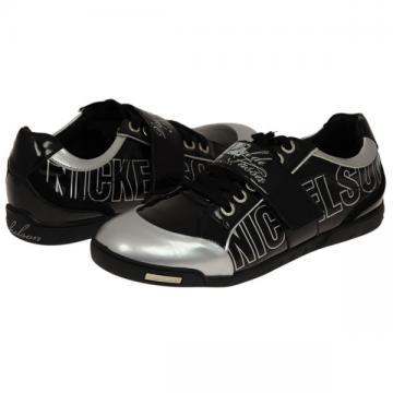 Pantofi casual barbati Nickelson Alonzo negru - Pret | Preturi Pantofi casual barbati Nickelson Alonzo negru