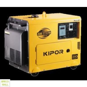 Generator Curent Electric Monofazat Kipor KDE6700TA - Pret | Preturi Generator Curent Electric Monofazat Kipor KDE6700TA