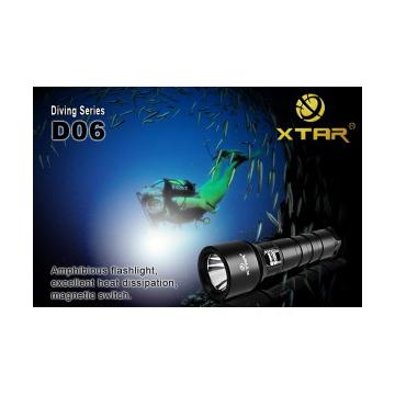 Lanterna scufundari XTAR D06 CREE XM-L T6 KIT Complet - Pret | Preturi Lanterna scufundari XTAR D06 CREE XM-L T6 KIT Complet