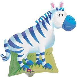 Balon folie metalizata JUNGLE PARTY ZEBRA 76x69cm - Pret | Preturi Balon folie metalizata JUNGLE PARTY ZEBRA 76x69cm