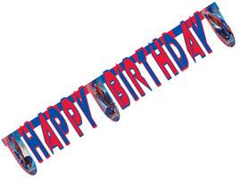 Banner litere decupate HAPPY BIRTHDAY model THE AMAIZING SPIDERMAN - Pret | Preturi Banner litere decupate HAPPY BIRTHDAY model THE AMAIZING SPIDERMAN