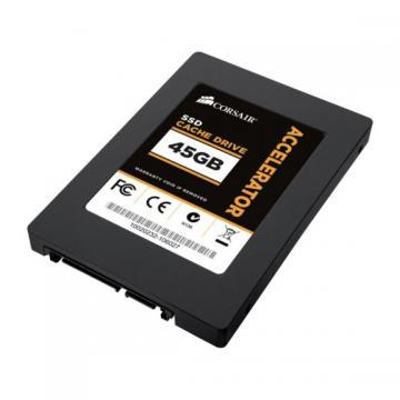 Corsair Accelerator SSD Cache Drive, 45GB, 2.5&amp;quot; SATA 3Gb/s, CSSD-C45GB - Pret | Preturi Corsair Accelerator SSD Cache Drive, 45GB, 2.5&amp;quot; SATA 3Gb/s, CSSD-C45GB