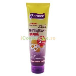 Crema depilatoare rapida Farmec - Pret | Preturi Crema depilatoare rapida Farmec