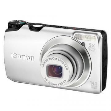 Camera foto Canon PowerShot A3200 IS Argintiu AJ5039B002AA - Pret | Preturi Camera foto Canon PowerShot A3200 IS Argintiu AJ5039B002AA