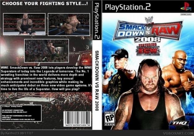 vand Joc PS2 WWE SmackDown vs Raw 2008 Original - Pret | Preturi vand Joc PS2 WWE SmackDown vs Raw 2008 Original