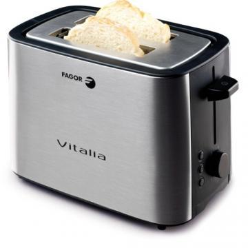 Prajitoare de Paine - FAGOR TT-402 Toaster 2 fante 2 felii paine 850W Inox - Pret | Preturi Prajitoare de Paine - FAGOR TT-402 Toaster 2 fante 2 felii paine 850W Inox