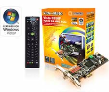 TV Tuner COMPRO E850F, PCI-E Hybrid (digital DVB-T+ analog) - Pret | Preturi TV Tuner COMPRO E850F, PCI-E Hybrid (digital DVB-T+ analog)
