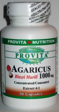 Agaricus Blazei Murill 1000mg *90cps - Pret | Preturi Agaricus Blazei Murill 1000mg *90cps