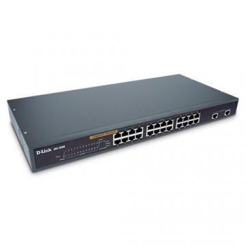 D-link Switch Rackmount 24 porturi 10/100, 2 porturi Gigabit - Pret | Preturi D-link Switch Rackmount 24 porturi 10/100, 2 porturi Gigabit