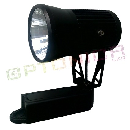 Proiector LED de interior 20W COB, corp negru, lumina alba calda - Pret | Preturi Proiector LED de interior 20W COB, corp negru, lumina alba calda