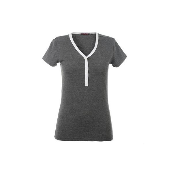 Tricou dama Playboy Y Neck - Pret | Preturi Tricou dama Playboy Y Neck