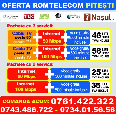 Romtelecom Pitesti - Pret | Preturi Romtelecom Pitesti