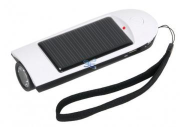 Incarcator Solar cu Lanterna si Alarma - Pret | Preturi Incarcator Solar cu Lanterna si Alarma
