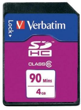 Secure Digital Video SDHC 4GB, citire 20MB/s, scriere 9MB/s,Verbatim (44029) - Pret | Preturi Secure Digital Video SDHC 4GB, citire 20MB/s, scriere 9MB/s,Verbatim (44029)